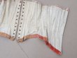 画像14: ＊蚤の市＊1860年頃 アンティーク コルセット シルクベルベットのリボン付き (14)