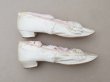 画像5: 19世紀末 アンティーク ウェディング シューズ オフホワイト - C.F.BALLY - (5)