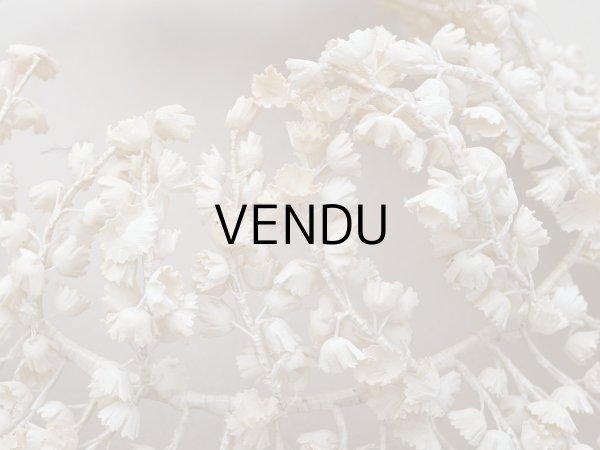 画像6: アンティーク 鈴蘭の布花 ヘッドドレス (6)