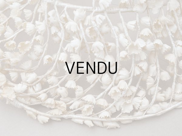 画像10: アンティーク 鈴蘭の布花 ヘッドドレス (10)