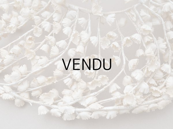 画像9: アンティーク 鈴蘭の布花 ヘッドドレス (9)