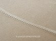 画像1: アンティーク 極細 ホワイトシルバー メタル製トリム 4mm幅 (1)