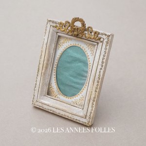 画像: 19世紀末 アンティーク 小さなフォトフレーム