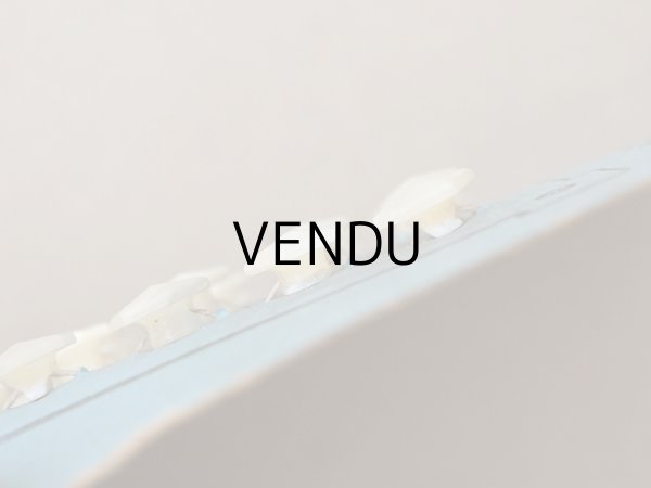 画像13: アンティーク シェルボタン 六角形 8mm 20ピース  (13)