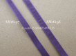 画像4: 19世紀 アンティーク 極細 シルクリボン 5.78m 4mm幅 紫 & 青紫 (4)