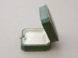 画像4: アンティーク 金彩入り ジュエリーボックス グリーン  (4)