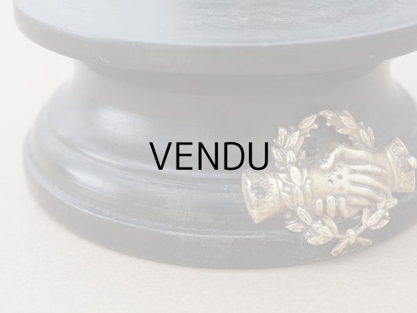 画像9: 19世紀末 アンティーク マリアージュの小さな台座 ハンドモチーフ (9)