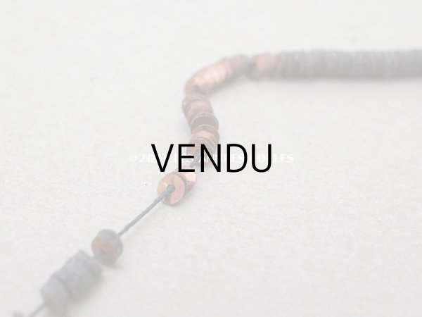 画像2: アンティーク ゼラチン製 スパンコール 3mm メタリックブラウン (2)