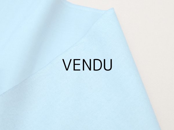 画像5: ＊蚤の市＊アンティーク シルク製 ファブリック ブルー 2点セット 124×100cm 124×45cm (5)