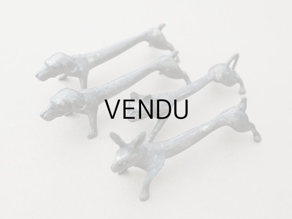 画像7: ＊蚤の市＊アンティーク 動物のカトラリーレスト (7)