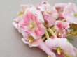 画像6: アンティーク ベルベットの布花 パウダーピンク 15輪  (6)