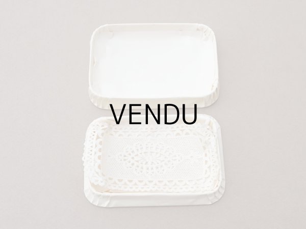 画像8: 1931年 アンティーク とても小さなドラジェのお菓子箱 バテム  (8)