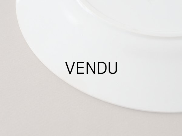 画像11: 1886〜1938年 アンティーク プレート 鈴蘭 - GIEN - (11)