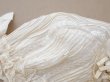画像9: アンティーク ベビー用 ボネ シルクリボン＆レース ドール用 (9)
