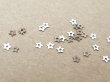 画像2: 19世紀末 アンティーク メタル製 極小 2mm 星 スパンコール 100ピースのセット シルバー (2)