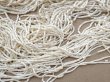 画像2: アンティーク シードビーズ オフホワイト ガラス ビーズ 1cm=5粒 50g (2)