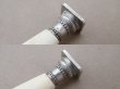 画像5: アンティーク シルバー＆イボワリヌ製 シーリングスタンプ  花かごのメダイヨン イニシャル【 LL 】 (5)