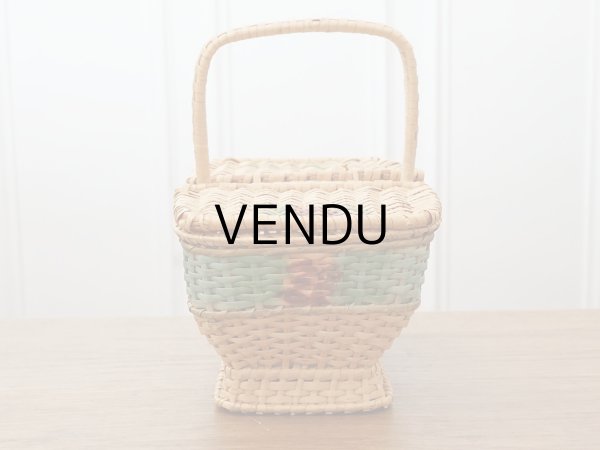 画像5: アンティーク  薔薇のパニエ ローズパニエ (5)