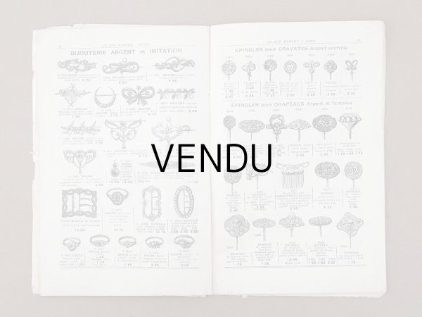 画像9: 【16周年セール対象外】1911年 アンティーク ボンマルシェ ジュエリーのカタログ Bijouterie - AU BON MARCHE - (9)