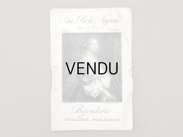 画像2: 【16周年セール対象外】1911年 アンティーク ボンマルシェ ジュエリーのカタログ Bijouterie - AU BON MARCHE - (2)