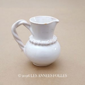 画像: 1930〜1950年 エミール・テシエ EMILE TESSIER クリーマー ミルクポット パールリム