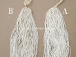 画像4: アンティーク 極小 パールホワイトのシードビーズ 1cm=10粒 47〜50g (4)