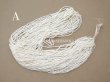 画像6: アンティーク 極小 パールホワイトのシードビーズ 1cm=10粒 47〜50g (6)