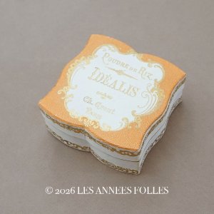 画像: 未使用 アンティーク パウダーボックス IDEALIS - CH.GRANT PARIS -
