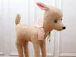 画像5: アンティーク バンビのぬいぐるみ パウダーピンク フランス製 FLOR (5)