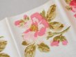 画像2: 19世紀 アンティーク シルク製 幅広リボン ベルベットの薔薇模様  175cm 13cm幅 (2)
