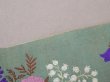 画像6: ＊蚤の市＊19世紀 アンティーク シルク製  花束の刺繍入り 幅広リボン 鈴蘭 1.9m (6)