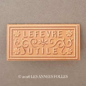 画像: 1902年 アンティーク『LU』カレンダー ウエハース型 GAUFRETTE VANILLE - LEFEVRE-UTILE -