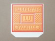 画像1: 1900年頃 アンティーク ラベル 『LU』バニラウエハース GAUFRETTES VANILLE - LEFEVRE-UTILE - (1)