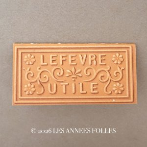 画像: 1902年 アンティーク『LU』カレンダー ウエハース型 GAUFRETTE VANILLE - LEFEVRE-UTILE -
