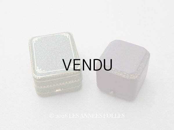 画像1: ＊蚤の市セット＊アンティーク 金彩入り ジュエリーボックス 2点セット (1)