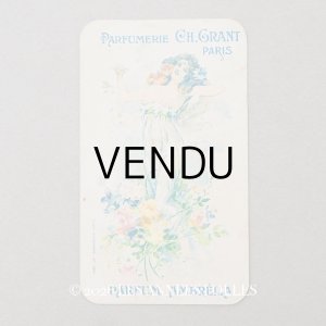 画像: アンティーク パフュームカード  PARFUM AMBRELIA - CH.GRANT PARIS -