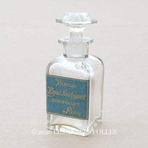 画像: アンティーク クリスタル製 バカラ社 パフュームボトル PARFUM ROYAL HOUBIGANT - HOUBIGANT PARIS -