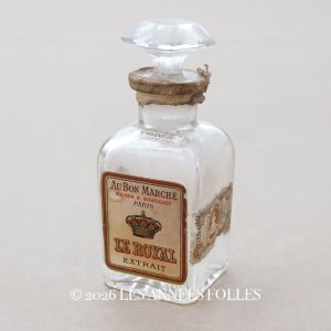 画像: アンティーク 王冠のパフュームボトル LE ROYAL - AU BON MARCHE -