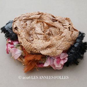画像: ＊蚤の市＊ 1900年頃 アンティーク ボンマルシェ百貨店 帽子