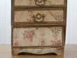 画像4: 1900年頃  アンティーク カルトナージュチェスト  薔薇の花かご ローズバスケット (4)