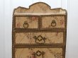 画像3: 1900年頃  アンティーク カルトナージュチェスト  薔薇の花かご ローズバスケット (3)