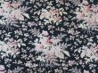 画像1: 19世紀末 アンティーク ナポレオン3世時代 コットン ファブリック 花模様  205 × 80cm (1)