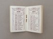 画像3: 1913年 アンティーク ローズパニエ＆薔薇のガーランド 小さなカレンダーのカルネ  - CHOCOLAT MASSON - (3)
