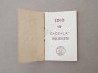 画像2: 1913年 アンティーク ローズパニエ＆薔薇のガーランド 小さなカレンダーのカルネ  - CHOCOLAT MASSON - (2)