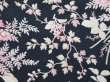 画像5: 19世紀末 アンティーク ナポレオン3世時代 コットン ファブリック 花模様  205 × 80cm (5)