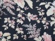 画像4: 19世紀末 アンティーク ナポレオン3世時代 コットン ファブリック 花模様  205 × 80cm (4)