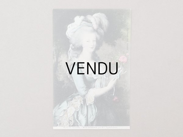 画像2: 1900年頃 未使用 アンティークポストカード  マリー・アントワネット Musee de Versailles Marie-Antoinette , par Vigee Lebrun (2)