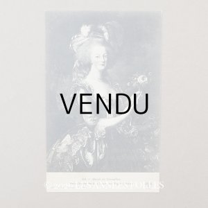 画像: 1900年頃 未使用 アンティークポストカード  マリー・アントワネット Musee de Versailles Marie-Antoinette a la Rose, par Vigee Lebrun