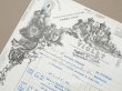 画像1: 1923年 アンティーク パフュームリー VIOLET の請求書  天使＆女王蜂 - VIOLET PARIS - (1)