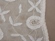 画像6: ＊蚤の市＊アンティーク 小さなクッションカバー プリンセスレース 41.5×26cm (6)